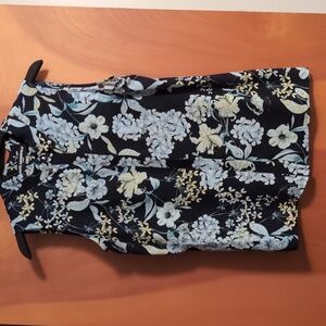 Karl Lagerfels floral blouse. Women's medium.